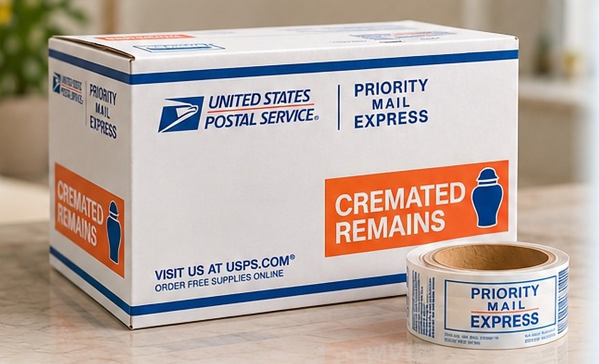 USPS Cremated Remains Kit